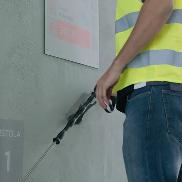 Lance lungă cu suport